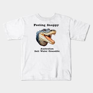 Australian Salt Water Crocodile Kids T-Shirt